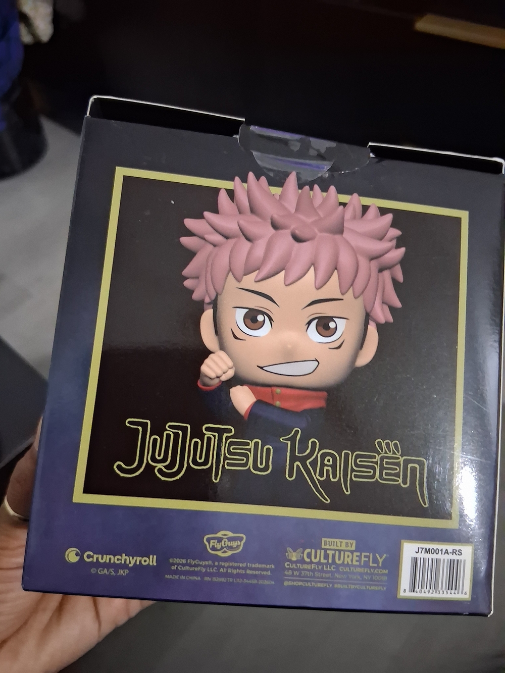 Jujutsu Kaisen Pink-Haired Character Figure - Kids Action Toy